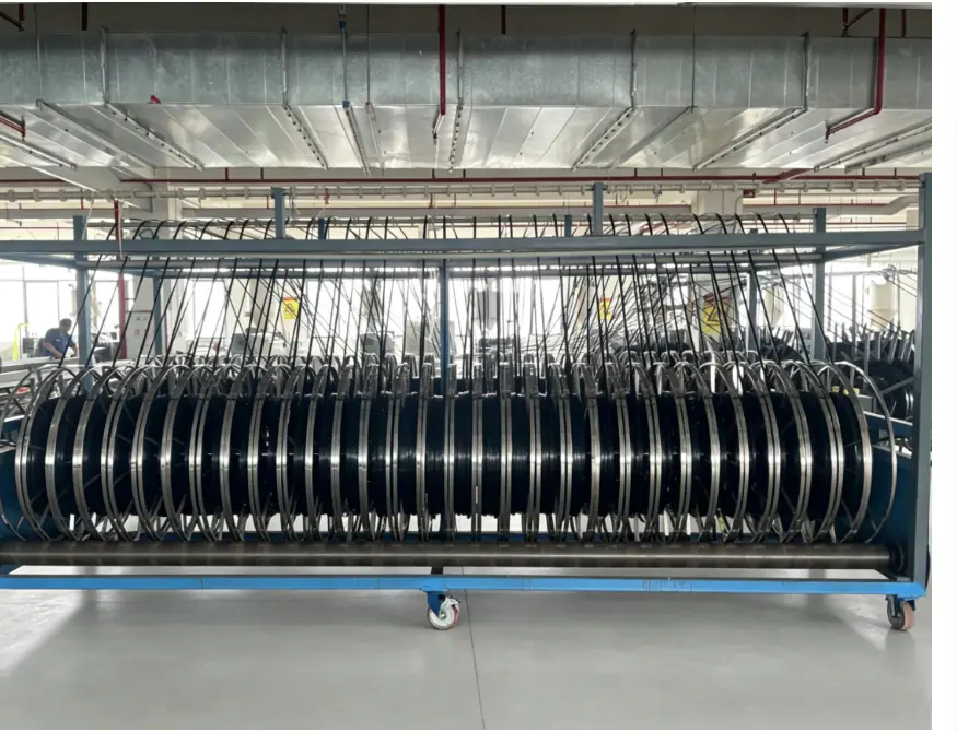 Thermal break strip reel packaging line